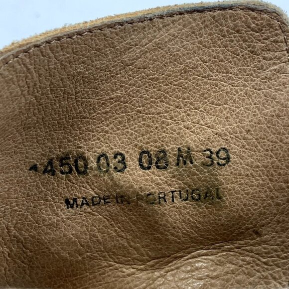 Anthropologie Coque Terra Sanne Block Heel Leather Sandal Size US 8 EU 39 - Picture 11 of 14